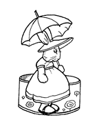 Dessins Lapin P�ques